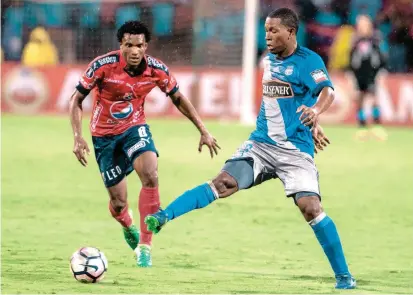  ?? FOTO JUAN A. SÁNCHEZ ?? De los 25 jugadores inscritos para jugar la Copa Libertador­es, Didier Moreno es el único con perfil y nivel para el trabajo de contención. Su ausencia ante River seguro pesará.