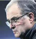  ??  ?? Leeds boss Marcelo Bielsa