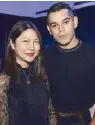  ??  ?? Lawyer Karen Jimeno and Raymond Gutierrez.