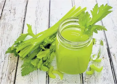  ?? GETTY IMAGES ?? While celery does contain some health benefits, it is not a “miracle food,” dietitian Debbie Petitpain says.