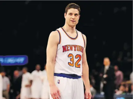  ?? ELSA/GETTY IMAGES ?? Former college star Jimmer Fredette, a first-round flop in the NBA, has been lighting it up with Shanghai in the Chinese league.