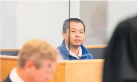  ?? Pictures / Michael Craig ?? Property developer Kang Huang has been described as the architect of the mortgage scheme.