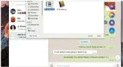  ??  ?? The WhatsApp Desktop app makes life very easy when you’re sending and receiving attachment­s.