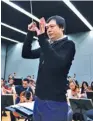  ?? JIANG DONG / CHINA DAILY ?? Zhang Yi, conductor of the NCPA orchestra.