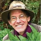  ??  ?? Renowned French ethnobotan­ist Dr Couplan will be delivering a keynote address on the concept of soft survival that he has pioneered.