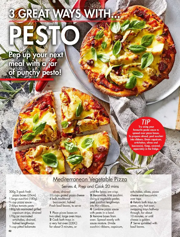 3 GREAT WAYS WITH... PESTO PressReader