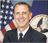  ?? MC1( SW/ AW) NATHAN LAIRD ?? Adm. John Richardson, chief of naval operations, waited before firing his spokesman.