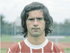  ?? FOTO: IMAGO IMAGES ?? Gerd Müller anno 1973 im Trikot des FC Bayern München.