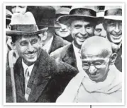  ?? HT ARCHIVE ?? Gandhi with GD Birla.