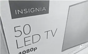  ?? JEFFERSON GRAHAM/USA TODAY ?? Insignia is Best Buy’s house brand for television­s.