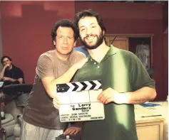  ?? — Courtesy of HBO ?? Shandling (left) seen here with Apatow. (Below) A two-part documentar­y ‘The Zen Diaries of Garry Shandling’, explores the life of the late comedian.