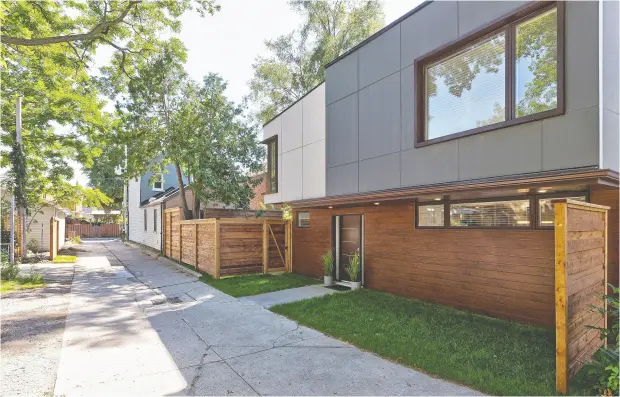  ??  ?? The garden suite guidelines are expected to expand upon the Laneway suites bylaw, which stipulates that a suite may be a maximum of 10 metres long by eight metres wide and two storeys high. No minimum lot size is indicated.