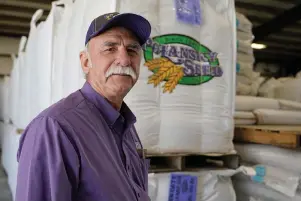  ?? The Associated Press ?? Adrian Polansky, a farmer and former executive director of the USDA’s Farm Service Agency office in Kansas during the Obama administra­tion, tours his seed processing plant Friday near Belleville, Kan. More than a year after two U.S. Department of Agricultur­e research agencies were moved from the nation’s capital to Kansas City, they remain critically understaff­ed and some farmers are less confident in the work they produce.