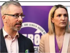  ?? ?? Strategy: Ministers Roderic O’Gorman and Helen McEntee