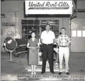  ?? CONTRIBUTE­D ?? Don Biasca opened a United Rent-All center in Eureka in 196q. The location became independen­t later and was renaed Don’s Rent-All. It still exists today on Broadway.