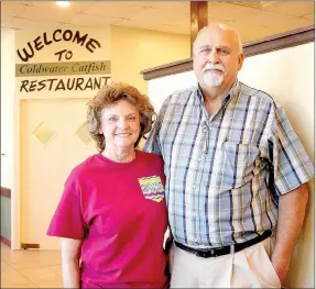  ?? LYNN KUTTER ENTERPRISE-LEADER ?? Jim and Sharion Broom have opened a new restaurant called Coldwater Catfish in Farmington. It is at 56 Yukon Way, Suite 4 and is open 4:30-9:30 p.m., Thursday-Saturday.