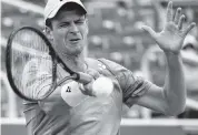  ?? MARK BROWN Getty Images ?? Hubert Hurkacz reaches the semifinals of the Delray Beach Open by defeating Roberto Quiroz 6-4, 6-4 on Monday.