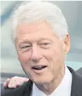  ??  ?? Former president: Bill Clinton