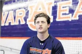  ?? KIRTHMON F. DOZIER/DETROIT FREE PRESS ?? Auburn’s Casey Mize was the No. 1 pick during Monday’s MLB draft because of his superb command of four pitches.