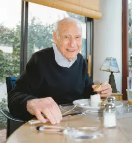  ?? CHANTAL ANDERSON/THE NEW YORK TIMES ?? Mel Brooks is seen Feb. 23 at his California home.