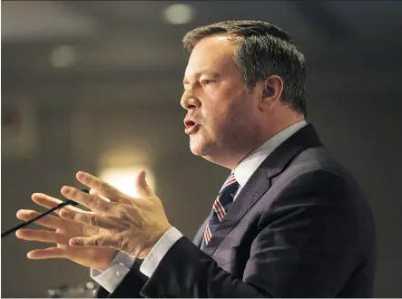  ?? GREG SOUTHAM ?? Leader Jason Kenney says the UCP’s new TV ads highlight “fresh faces” including a strong contingent of female candidates.