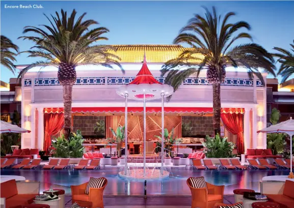  ??  ?? Encore Beach Club.