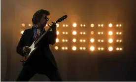  ?? Photograph­y/The Guardian ?? Alex Turner of Arctic Monkeys performing at Ashton Gate. Photograph: Aaron Parsons
