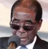  ??  ?? ROBERT MUGABE