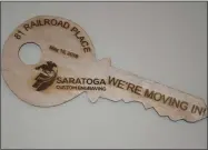  ?? PHOTO PROVIDED BY THE SARATOGA COUNTY CHAMBER OF COMMERCE ?? Saratoga Custom Engraving is now open at 81 Railroad Pl. in Saratoga Springs.