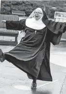  ?? K. TALLEY PHOTOGRAPH­Y ?? Brenda Williams plays Sister Mary Regina in Lyric Theatre’s production of “Nunsense,” continuing through May 9 on the Myriad Gardens’ Water Stage.