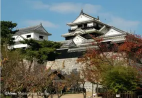  ??  ?? Ehime: Matsuyama Castle.