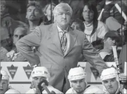  ?? SCOTT GARDNER, HAMILTON SPECTATOR FILE PHOTO ?? You can thank former Toronto Maple Leafs head coach Pat Quinn for coming up with the ubiquitous upper- and lower-body injury terms.