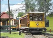  ?? CONTRIBUTE­D PHOTO ?? The New England Trolley Museum opens for the season on April 1.