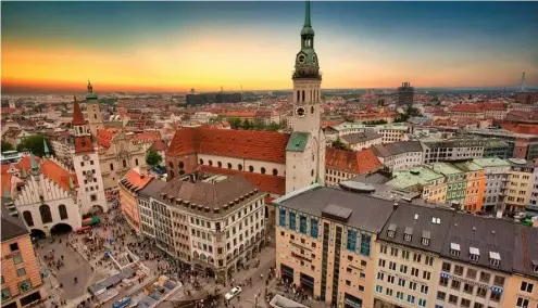  ?? ?? Munich : o  ciellement la ville la plus accessible à pied au monde