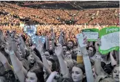  ??  ?? The Genting Arena in Birmingham in the vast NEC complex packed out for an Ed Sheeran concert. Mr Thandi, top, says the group’s profiling of visitor data has doubled spend per head in two years
