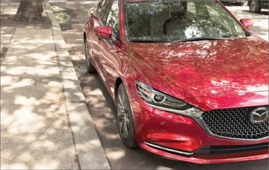  ??  ?? Mazda will feature the new Mazda6 on its stand at the L.A. Auto Show in one week.