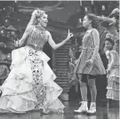  ?? JEREMY DANIEL/SPECIAL TO THE REGISTER ?? Deborah Cox stars as Glinda and Nichelle Lewis as Dorothy in “The Wiz.”