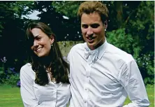  ??  ?? Affluent alumni: Kate Middleton and Prince William