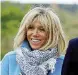  ??  ?? La Dame Brigitte Trogneux, 64 anni