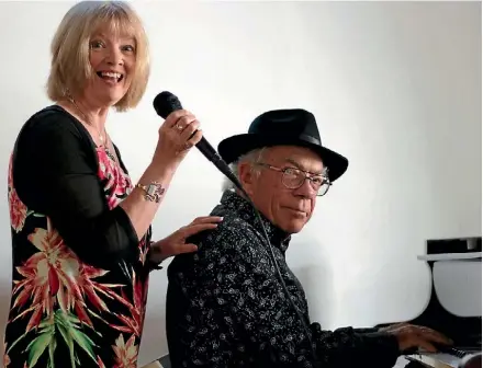  ?? SUPPLIED ?? Vocalist Fran Barton and arranger, composer, pianist, trumpet player and author, Kevin Clark and will be performing at the Jazz Club.