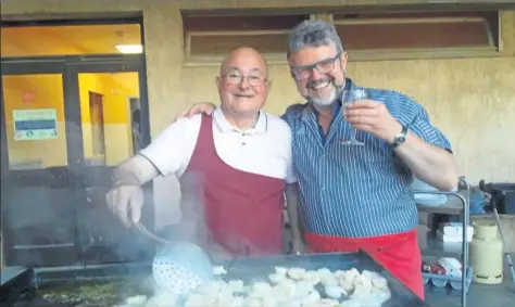  ??  ?? Week-end intense pour les invités de Pierre Vera président de la Chambre de Métiers de l’aude, ses collègues élus ainsi que pour Gilles Cadéac directeur du CFAI et ses équipes ....