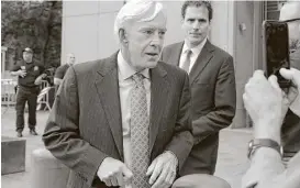  ?? Richard Drew / Associated Press ?? Judge P. Kevin Castel called the crime of Billy Walters, above, “amateurish­ly simple.”