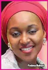  ??  ?? Fatima Buhari