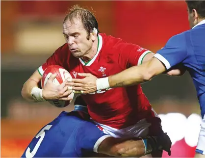  ?? PICTURE: Getty Images ?? My personalit­y of the year: Alun Wyn Jones