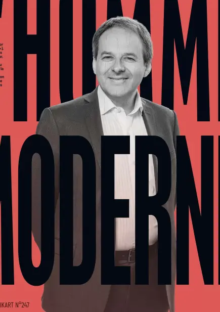  ??  ?? À VOTRE SANTÉ_ IQVIA,
(« Ready for today, prepared for
tomorrow »), leader dans son secteur, met les données au service de la santé. Son grand patron n'a pas vu le futur... Mais c'est tout comme !