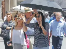  ?? |AGENCIAUNO ?? Desde Meteorolog­ía llaman a la calma respecto a las temperatur­as de esta semana