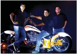  ??  ?? (L-R) Vijay Singh, co-founder and CRO, Gaurav A Aggarwal, founder and CEO and
Amitabh Biswas, founding partner and
CMO with the Rudra