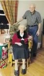  ?? DIANNE GOODINE PHILLIPS ?? New Brunswick couple Herbert and Audrey Goodine must now live in separate care facilities.