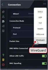  ?? ?? Switch your VPN’S protocol to get a faster and more stable connection