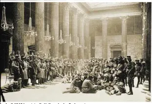  ??  ?? Im April 1919 besetzte die Volkswehr das Parlament